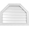 Ekena Millwork Octagonal Top Surface Mount PVC Gable Vent w/ 2"W x 2"P Brickmould Sill Frame, 26"W x 20"H GVPOT26X2003SF - alternate 1